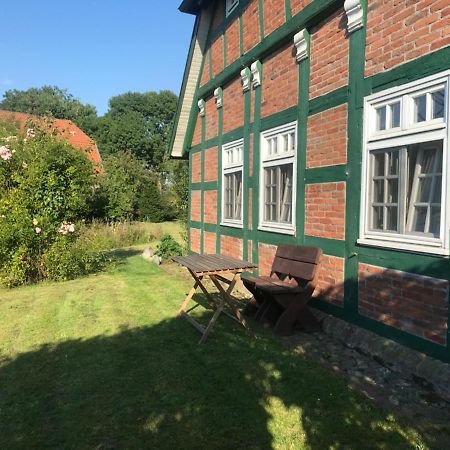 Ferienwohnung Fachwerk-Idyll 1781 Lemwerder Exterior foto