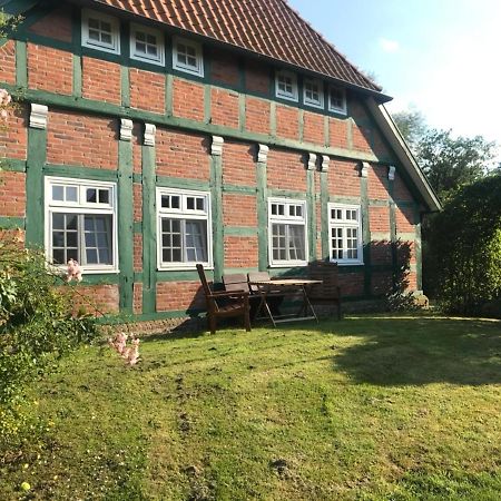 Ferienwohnung Fachwerk-Idyll 1781 Lemwerder Exterior foto