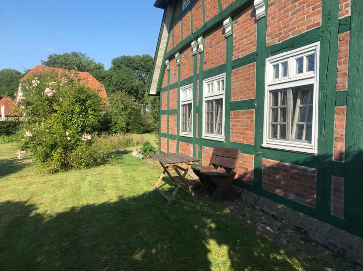 Ferienwohnung Fachwerk-Idyll 1781 Lemwerder Exterior foto