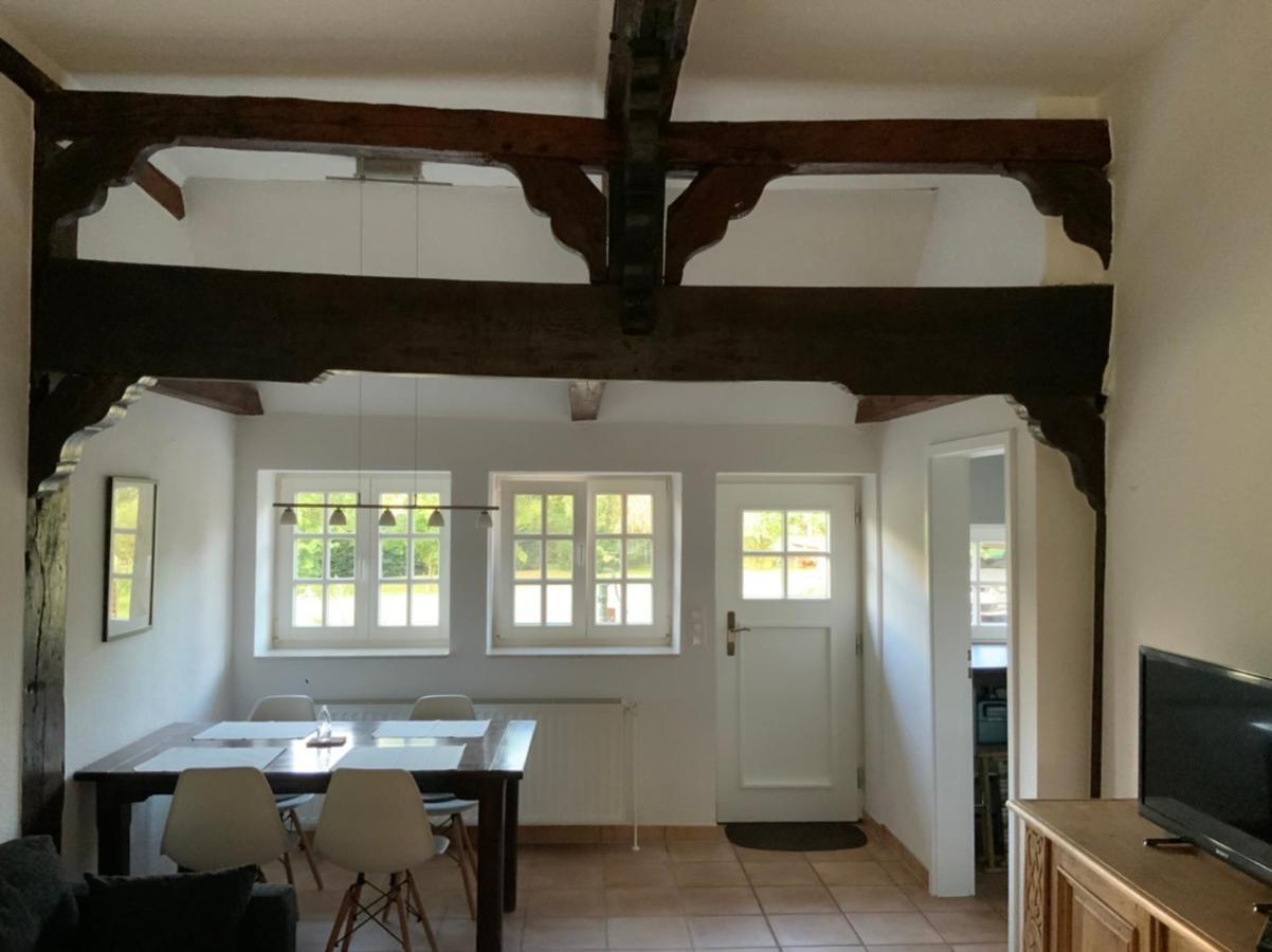 Ferienwohnung Fachwerk-Idyll 1781 Lemwerder Exterior foto