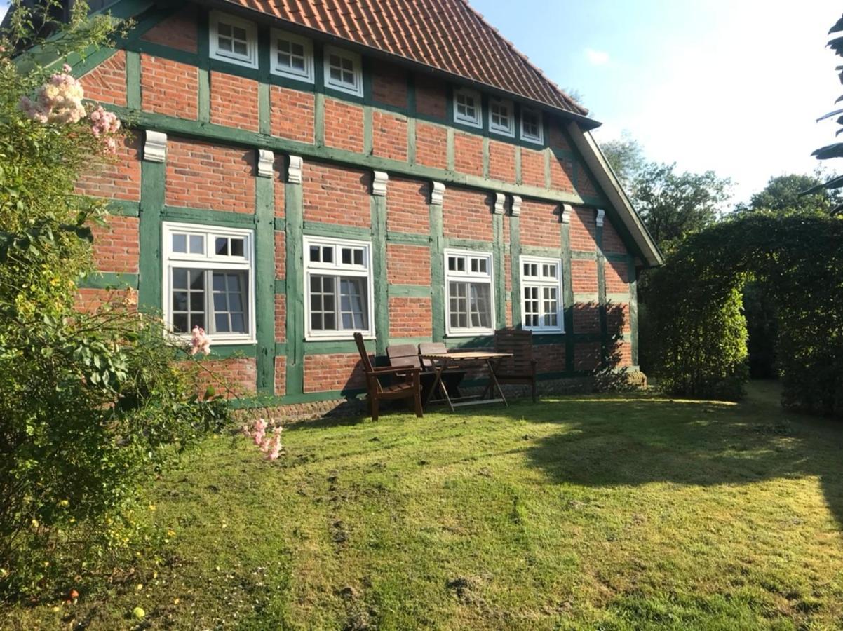 Ferienwohnung Fachwerk-Idyll 1781 Lemwerder Exterior foto